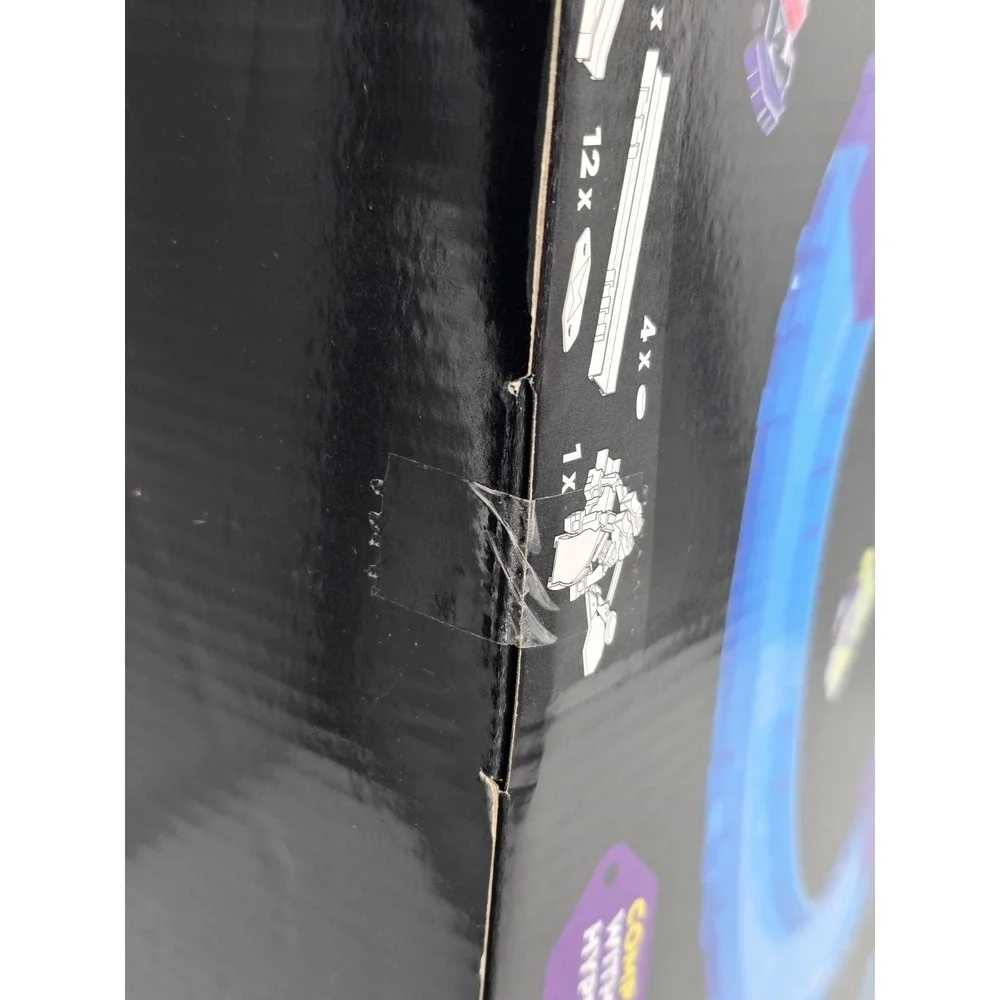 Hyper Burst Shockout Circuit Playset Race and Battle! Over 600+ MPH Scale Speed!